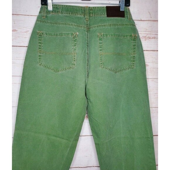 Rare Mint Condition Red Head Green Men’s Zip-Up Jeans Size 31x30.5 – Stylish - Picture 6 of 12